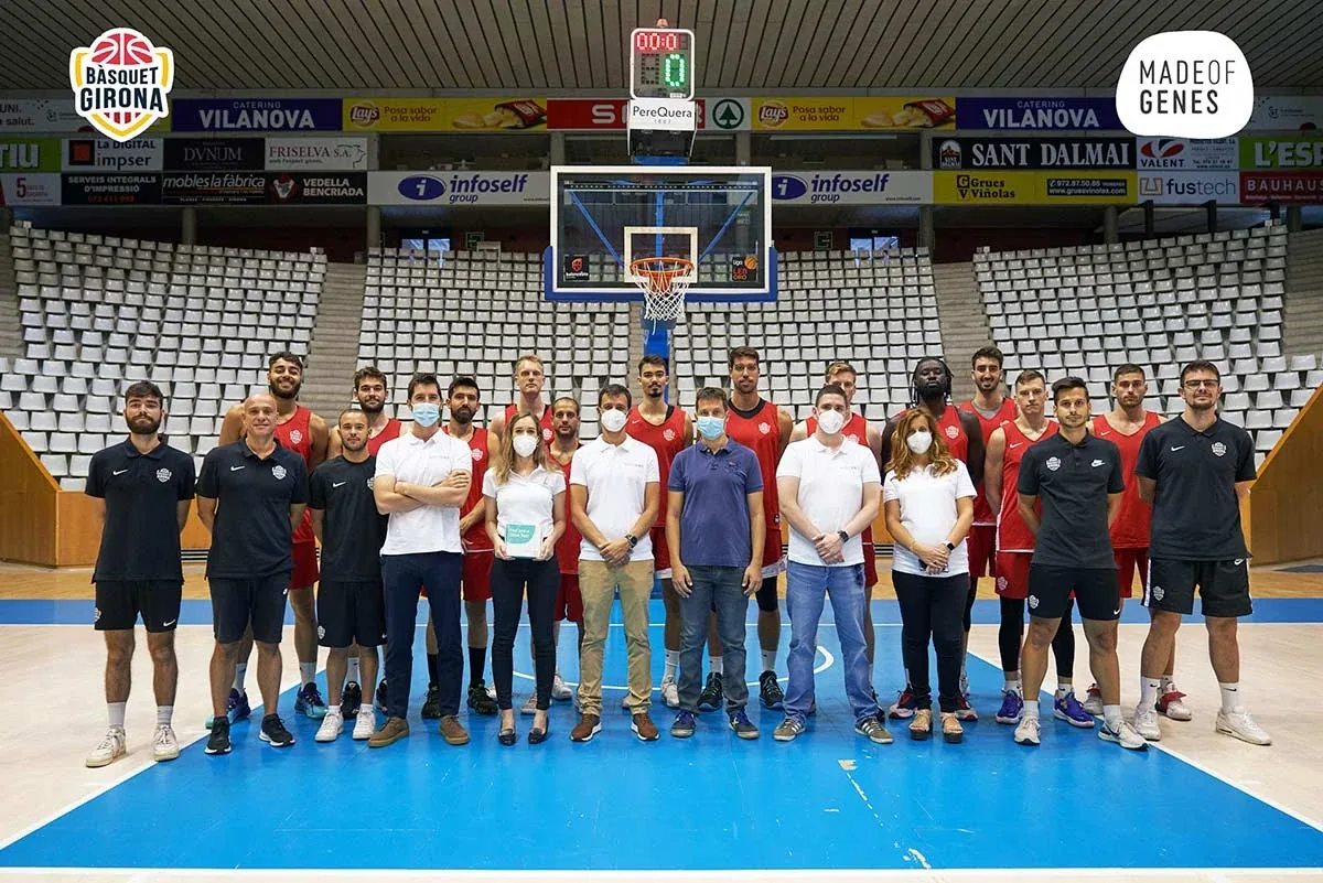 Alianza Bàsquet Girona y Made of Genes