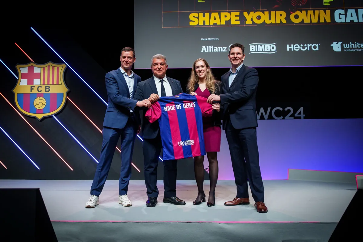 BIHUB investment announcement at Sports Tomorrow Congress