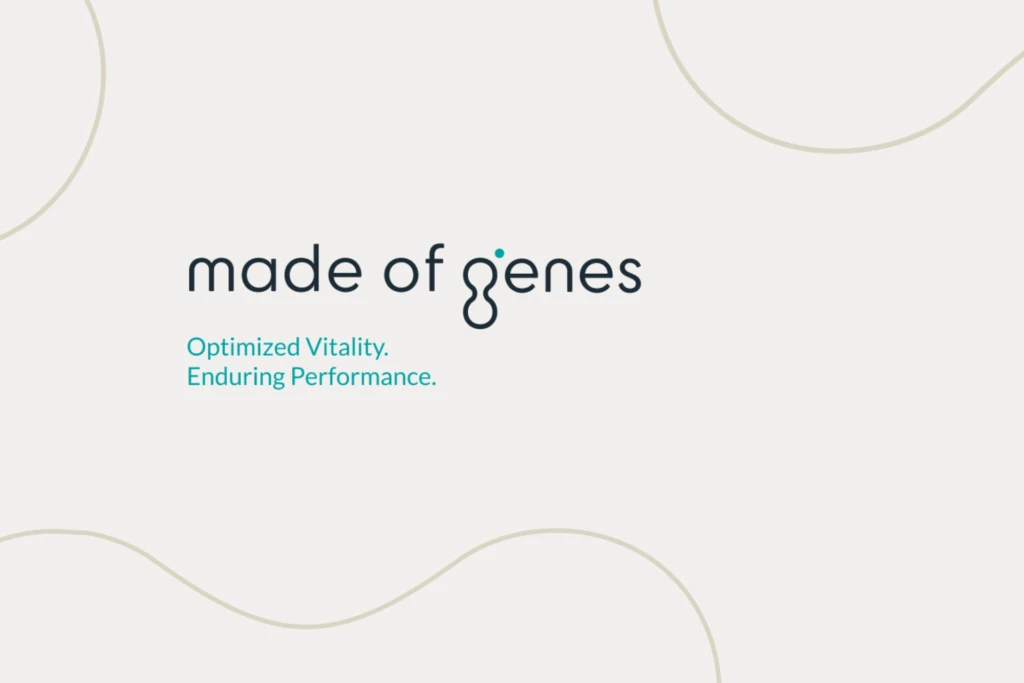 Made of Genes new brand image and website