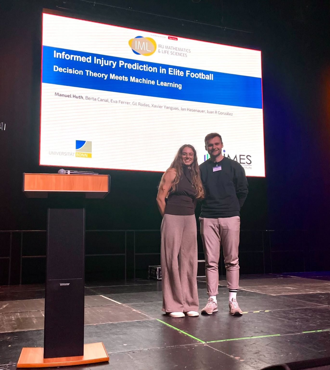 Asistimos a la 11th MathSport International Conference